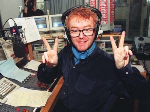 DJ Chris Evans in 1997 (Stefan Rousseau/PA)