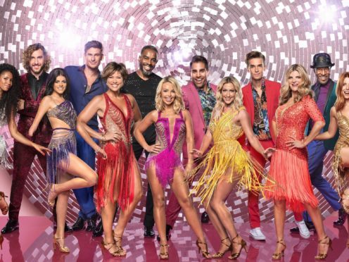 This year’s Strictly Come Dancing contestants (Ray Burmiston/BBC)