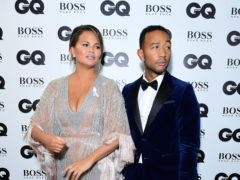 John Legend and Chrissy Teigen joke about The Voice in wedding anniversary messages (Ian West/PA)