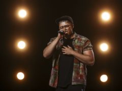 X Factor contestant Felix Shepherd during the audition stage (Tom Dymond/Syco/Thames TV)