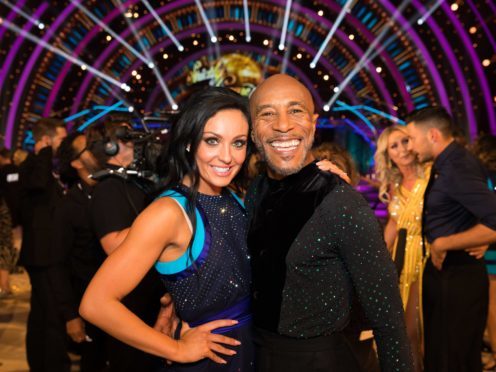 Strictly Come Dancing’s Amy Dowden and Danny John-Jules (BBC/Guy Levy)
