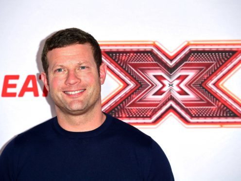 X Factor presenter Dermot O’Leary run to the rescue. (Ian West/PA)