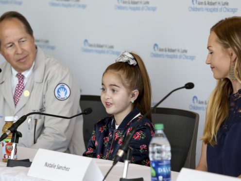 Heart transplant recipient Sofia Sanchez (Teresa Crawford/AP)