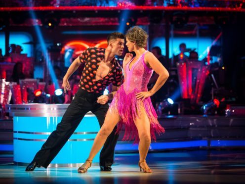 Kate Silverton said her husband has had to be more understanding that she expected after Strictly kiss (Guy Levy/BBC)