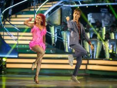 Joe Sugg performed the jive with Dianne Buswell on Saturday (Guy Levy/BBC)