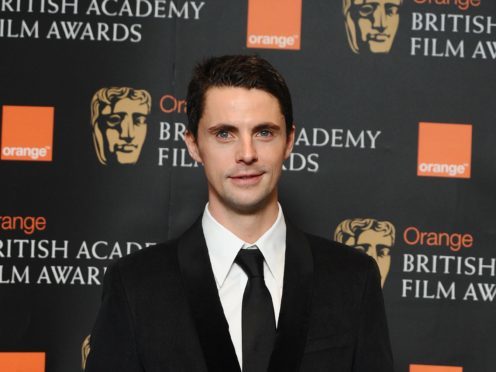 Matthew Goode said Roger Federer is an assassin on the court (PA)