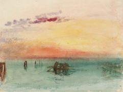 Venice: Looking Across The Lagoon At Sunset 1840 (JMW Turner)