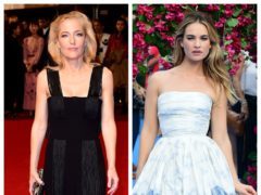 Gillian Anderson and Lily James will star in the play (Ian West/PA)
