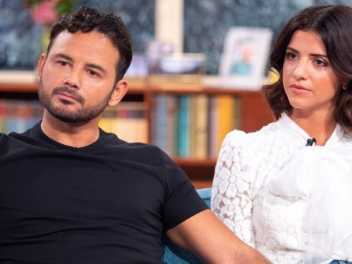 Ryan Thomas and Lucy Mecklenburgh on This Morning (Ken McKay/ITV/REX/Shutterstock)