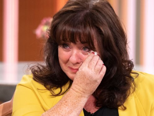 Coleen Nolan broke down in tears on ITV’s This Morning (Ken McKay/ITV/REX/Shutterstock/PA)