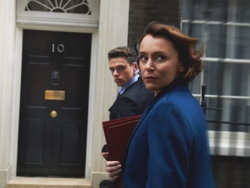 Bodyguard stars Keeley Hawes and Richard Madden (BBC/World Productions/Des Willie/PA)