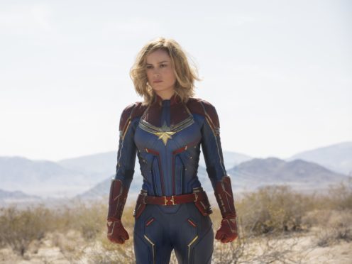 Brie Larson as Captain Marvel (Chuck Zlotnick/Marvel Studios)