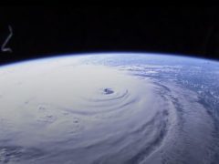 Florence from space (Nasa/PA)