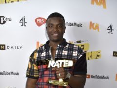 Comedian and actorMichael Dapaah won big at an awards ceremony celebrating the UK urban music scene (Dave Benett/PA)