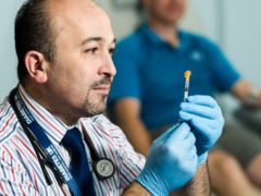 The trial hopes to replace the need for Type 1 diabetes patients to use insulin injections (Cardiff and Vale University Health Board/PA)