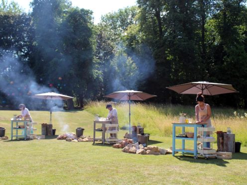 Bake Off’s Ruby reveals the crew’s crafty trick over the campfire task (Love Productions)