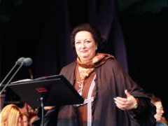 Opera diva Montserrat Caballe (Tony Harris/PA)