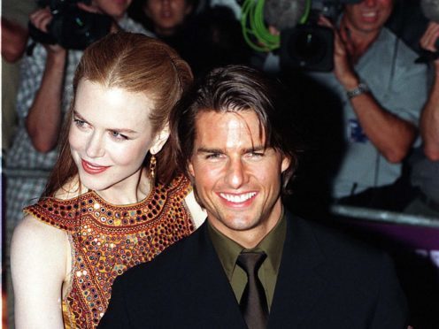 Nicole Kidman has said her marriage to Tom Cruise gave her ‘protection’ from sexual harassment (Neil Munns/PA)