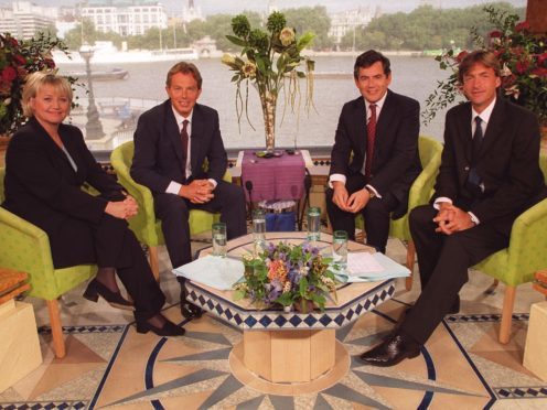 Tony Blair and Gordon Brown appeared on the programme in 1999