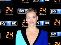 Actress Yvonne Strahovski has welcomed her first child (Ian West/PA)