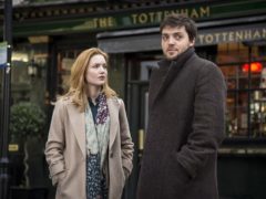 Tom Burke and Holliday Grainger will reprise their roles as private detective Cormoran Strike and his assistant Robin Ellacott in Lethal White (Steffan Hill/McAinsh)