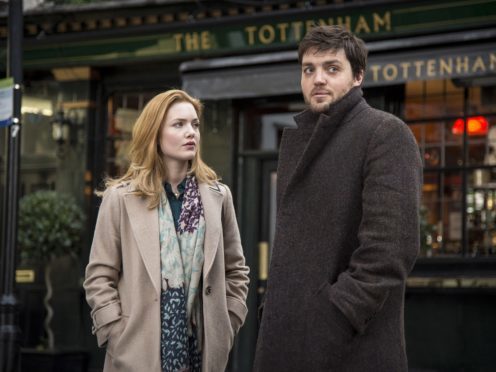 Tom Burke and Holliday Grainger will reprise their roles as private detective Cormoran Strike and his assistant Robin Ellacott in Lethal White (Steffan Hill/McAinsh)