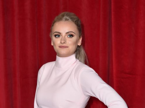 Katie McGlynn, who plays Sinead in Corrie (PA)