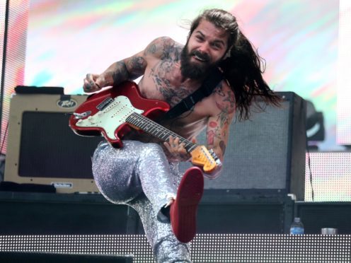 Simon Neil from Biffy Clyro will be presented with the inaugural Fender Play Award (Andrew Milligan/PA)