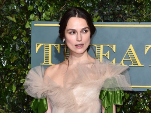 Keira Knightley described her experience of giving birth in searing detail for an essay published in a feminist collection (Matt Crossick/PA Wire)