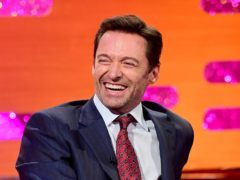 EMBARGOED TO 0001 FRIDAY DECEMBER 29 Hugh Jackman appearing on the Graham Norton Show filmed at the London Studios, London to be aired on New Year’s Eve.