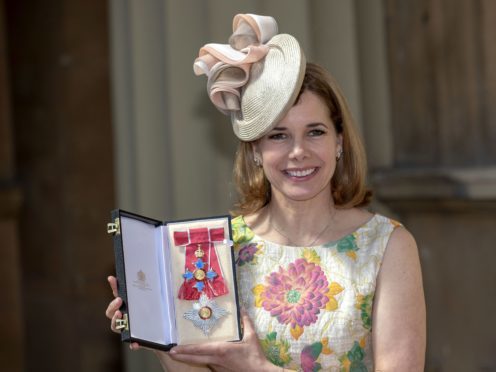 Darcey Bussell after being made a Dame at an Investiture ceremony at Buckingham Palace (Steve Parsons/PA)
