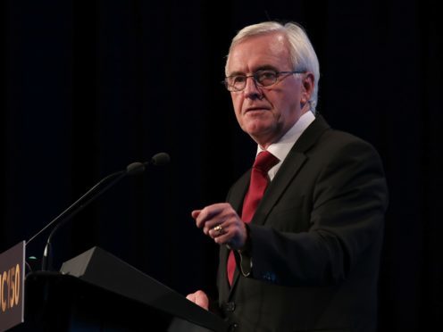 Shadow Chancellor John McDonnell