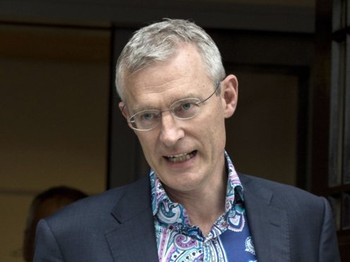 Jeremy Vine continues to cycle to work (Lauren Hurley)