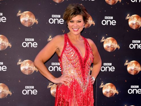 Kate Silverton on Strictly Come Dancing (PA)