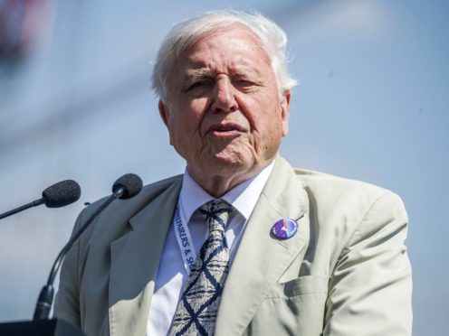 Sir David Attenborough (Peter Byrne/PA)