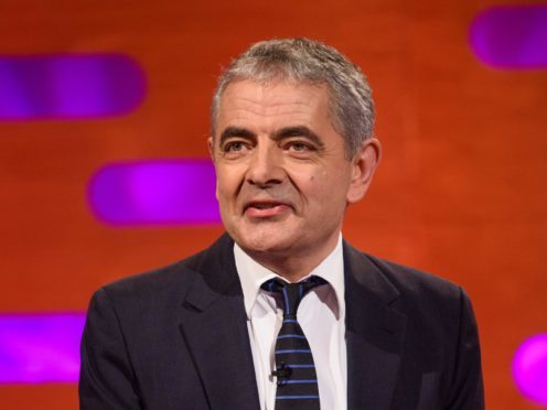 Rowan Atkinson during the filming of the Graham Norton Show at BBC Studioworks 6 Television Centre, Wood Lane, London, to be aired on BBC One on Friday evening.