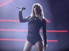 Taylor Swift performs I Did Something Bad at the American Music Awards (Matt Sayles/Invision/AP)