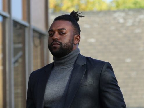 Former JLS star Oritse Williams, 31, arrives at Walsall Magistrates’ Court, West Midlands, where he has been charged over an allegation of rape (Aaron Chown/PA)