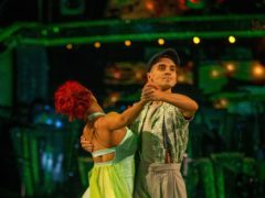 Joe Sugg and his dance partner Dianne Buswell (Guy Levy/BBC)