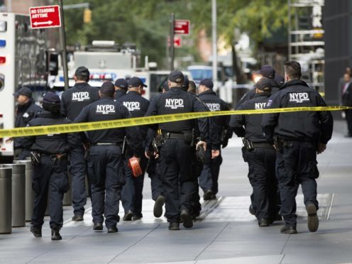 New York police are investigating another suspicious device (Kevin Hagen/AP)