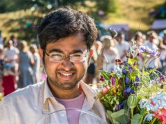 Rahul, the winner of The Great British Bake Off 2018. (C4/Love Productions/Mark Bourdil)