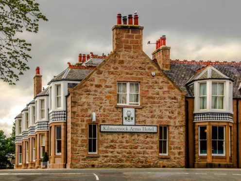 The Kilmarnock Arms Hotel in Cruden Bay, where Bram Stoker wrote the early chapters of Dracula (Mike Shepherd/PA)