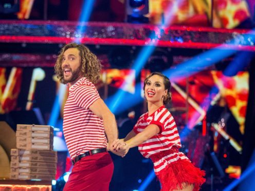 Strictly fans suggested Seann Walsh and Katya Jones were marked too generously (BBC/Guy Levy/PA)
