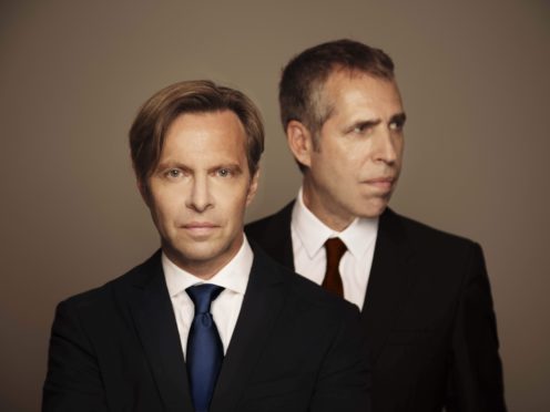 Clark Datchler and Mike Nocito from Johnny Hates Jazz (James Warwick/PA)