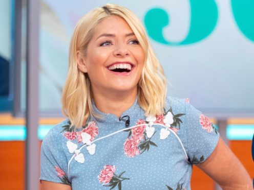 Holly Willoughby and Phillip Schofield on Good Morning Britain (REX)