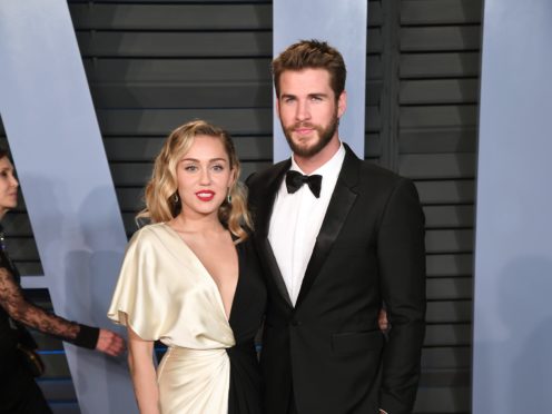 The home belonging to Miley Cyrus and Liam Hemsworth has been burned to the ground (PA)