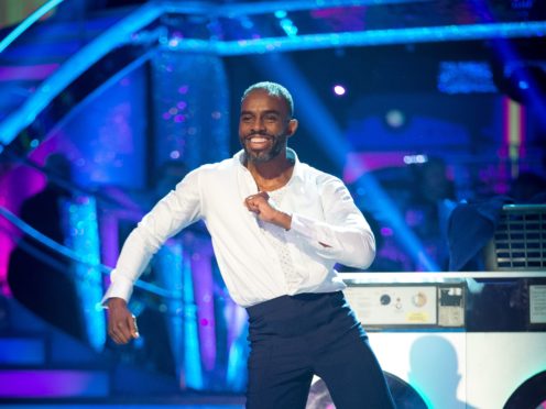Charles Venn on Strictly Come Dancing (Guy Levy/BBC/PA)