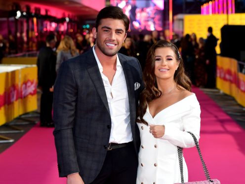 Jack Fincham and Dani Dyer (Ian West/PA)