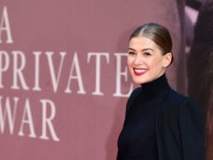 Rosamund Pike attending the A Private War premiere (Ian West/PA)