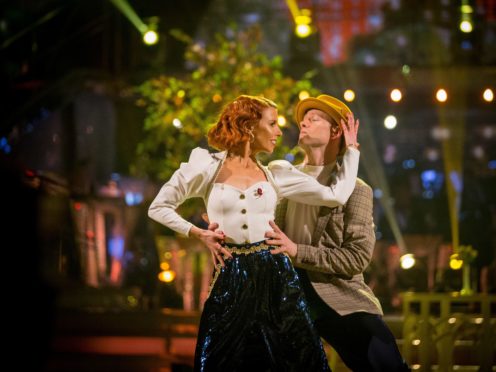 Stacey Dooley and Kevin Clifton (Guy Levy/PA)